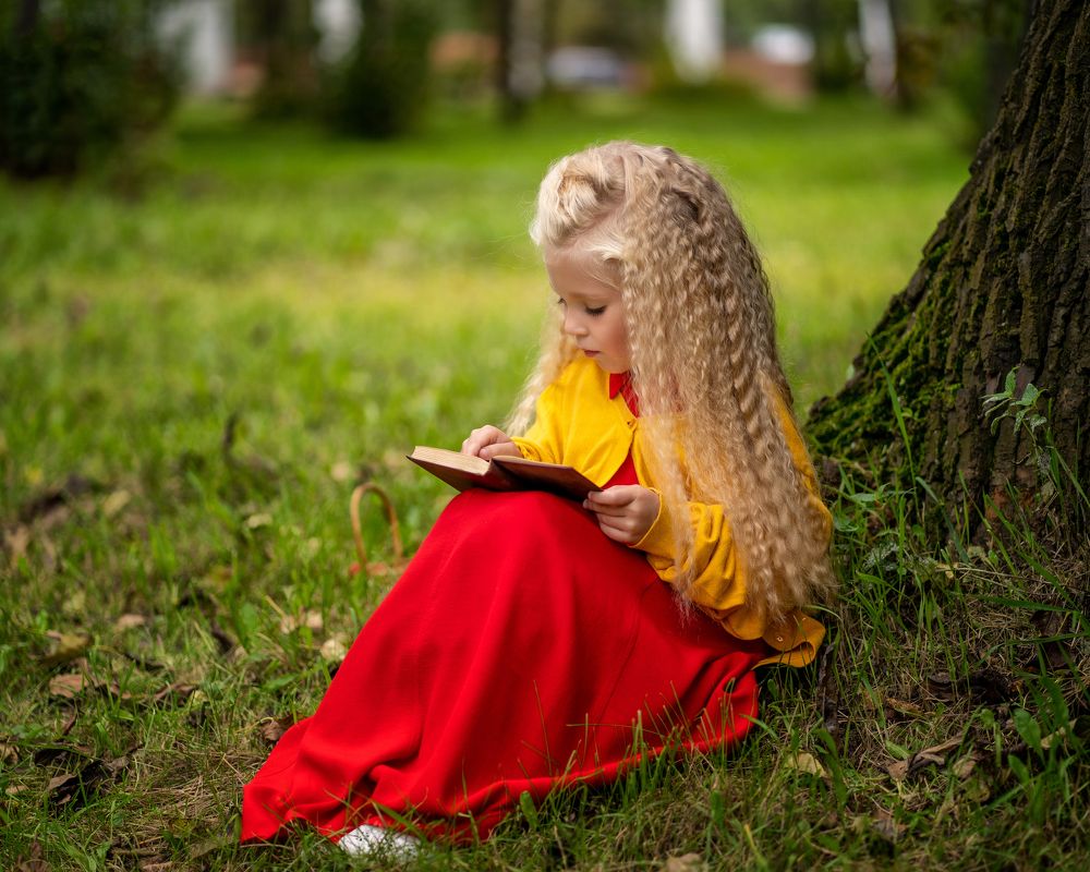 Юная читательница