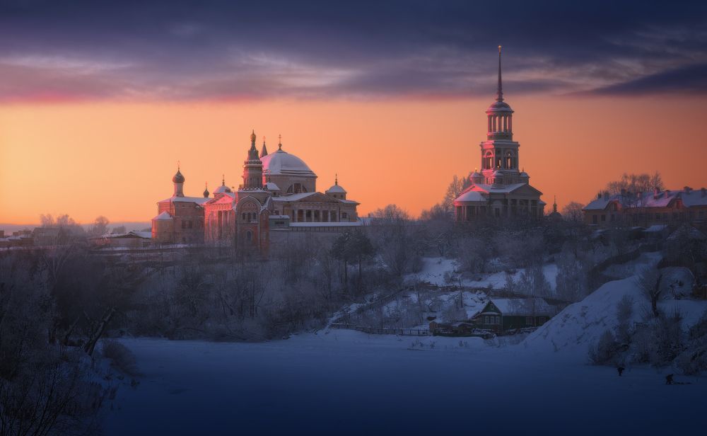 Зимнее утро в Торжке