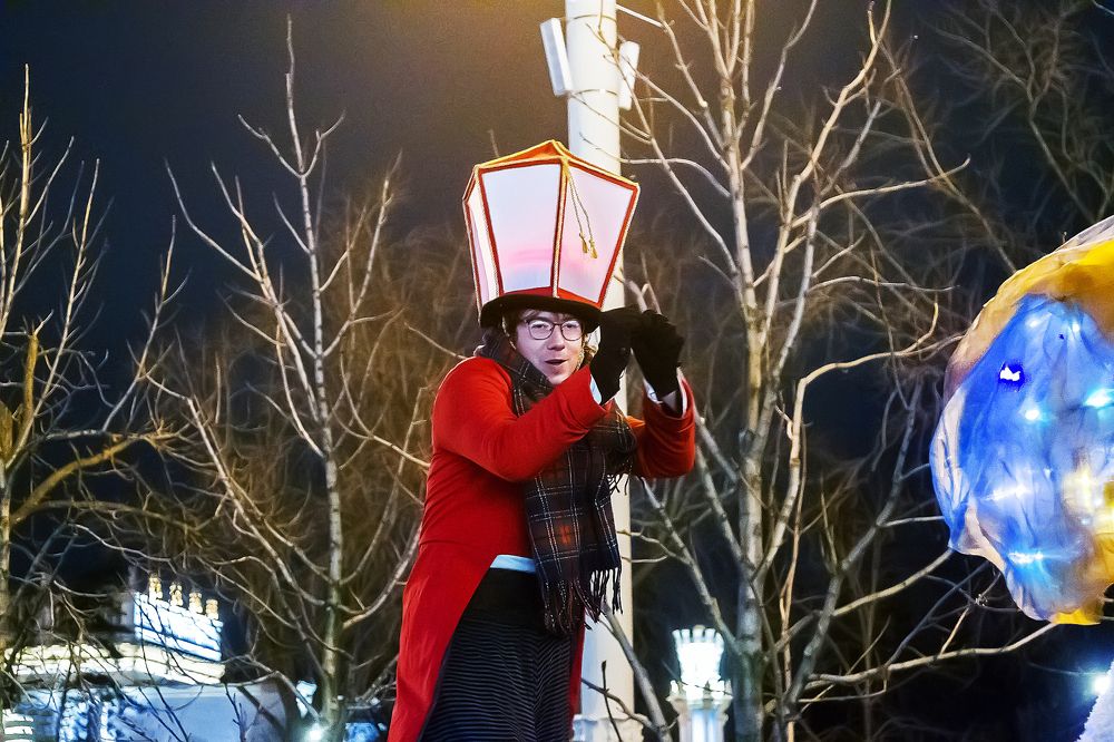 Открытие катка на ВДНХ. Москва-2021