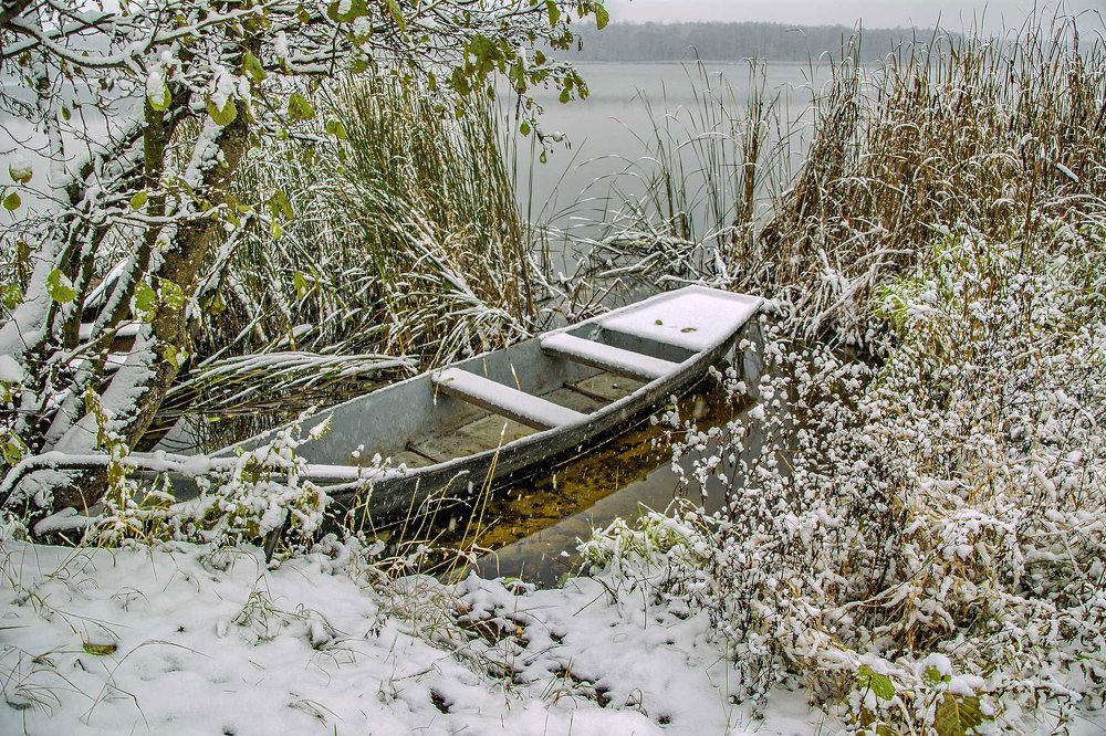 Первый снег.