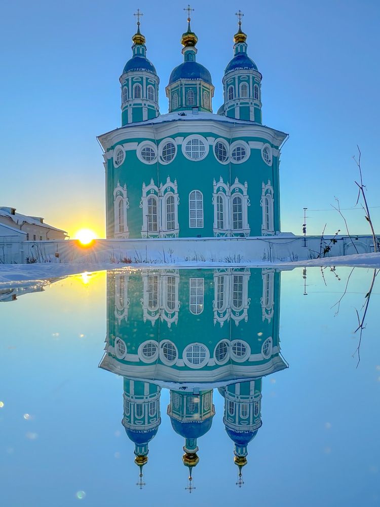 закат на Соборной горе