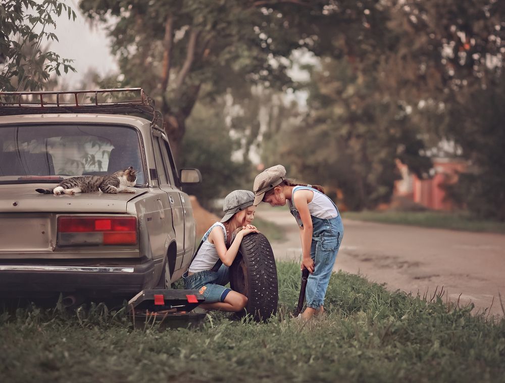 Старая машина