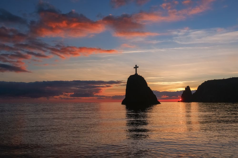 Ещё один зимний вечер Фиолента.