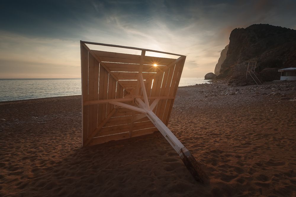 Пляж который отдыхает...