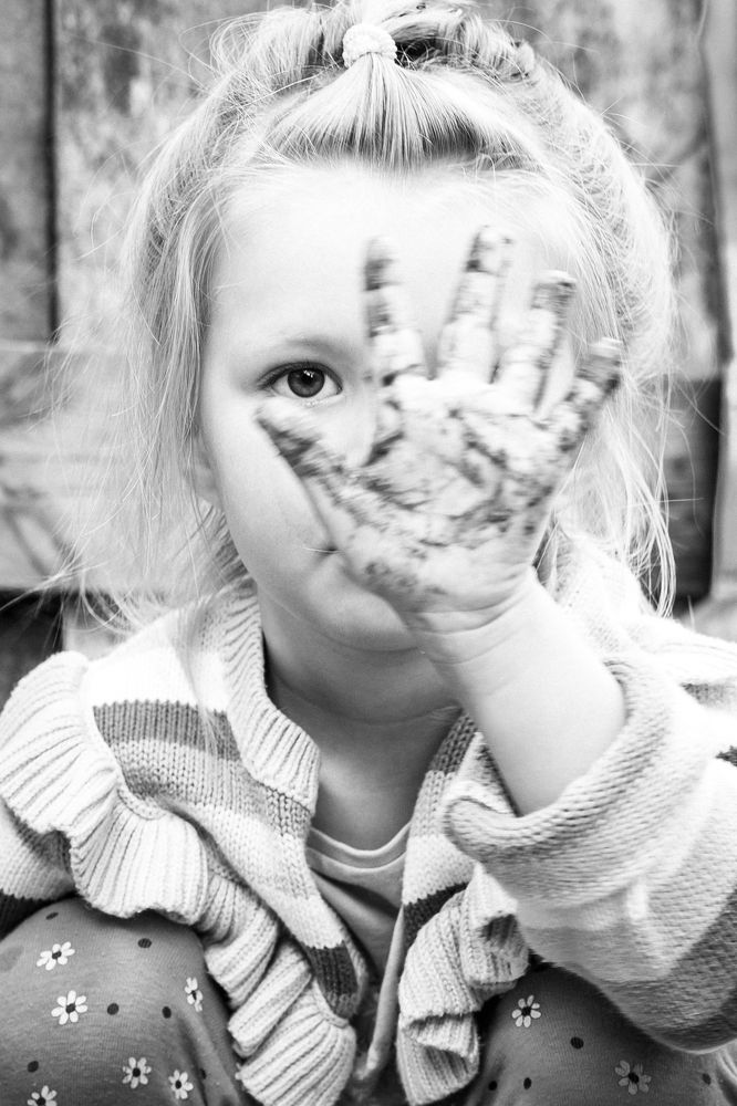 Мы лепили куличи