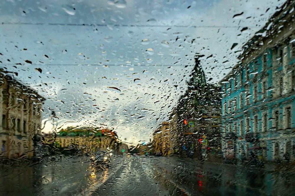 Дождливый Петербург
