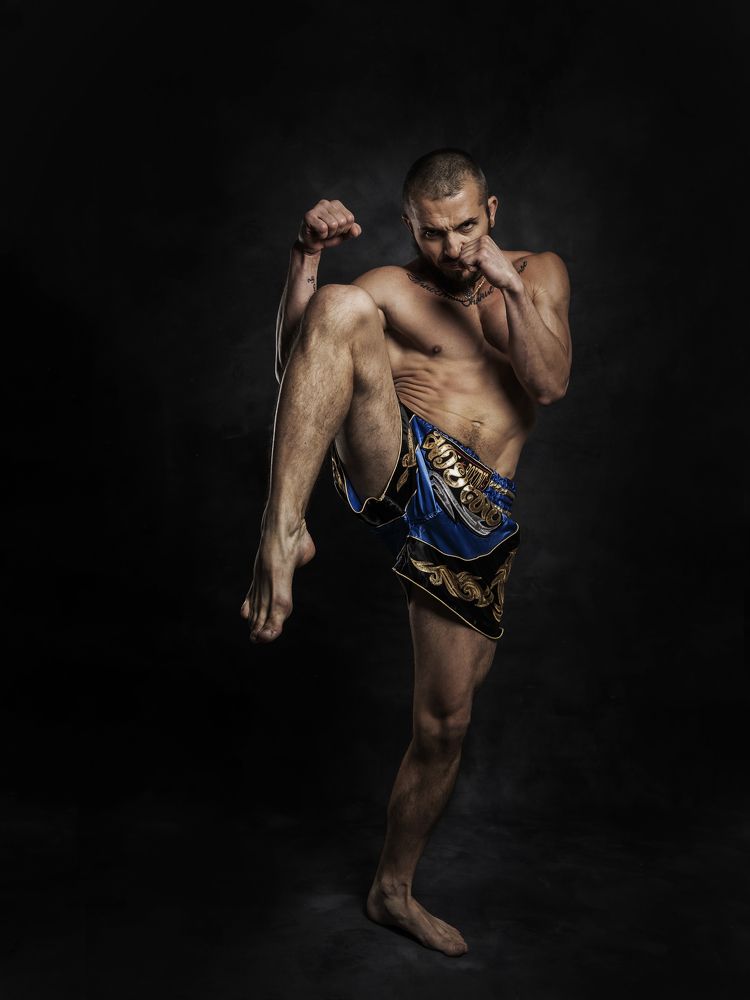 Kickboxer photo portraits