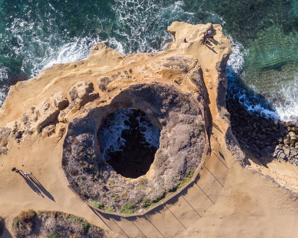 Hole in the Beach