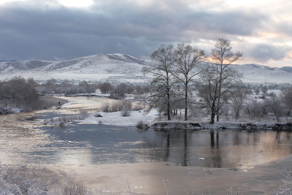 Зима в России