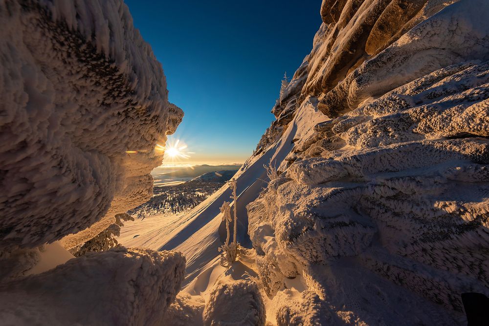 Фактурный рассвет