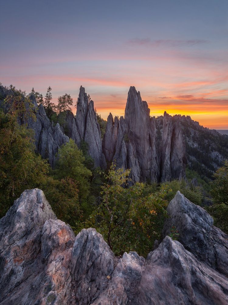 Ancient Ural mountains, Taganai NP