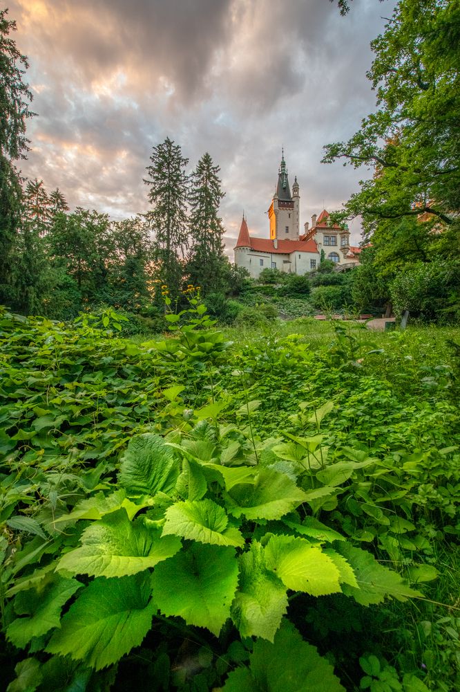 Průhonický park.Prague