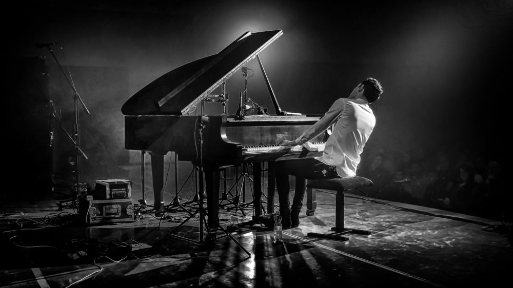 The pianist's moment