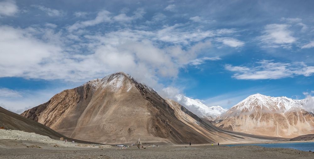 Mountains and clouds