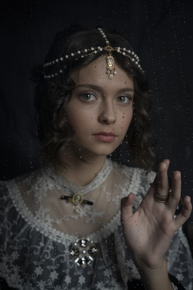 Портрет в старинном стиле