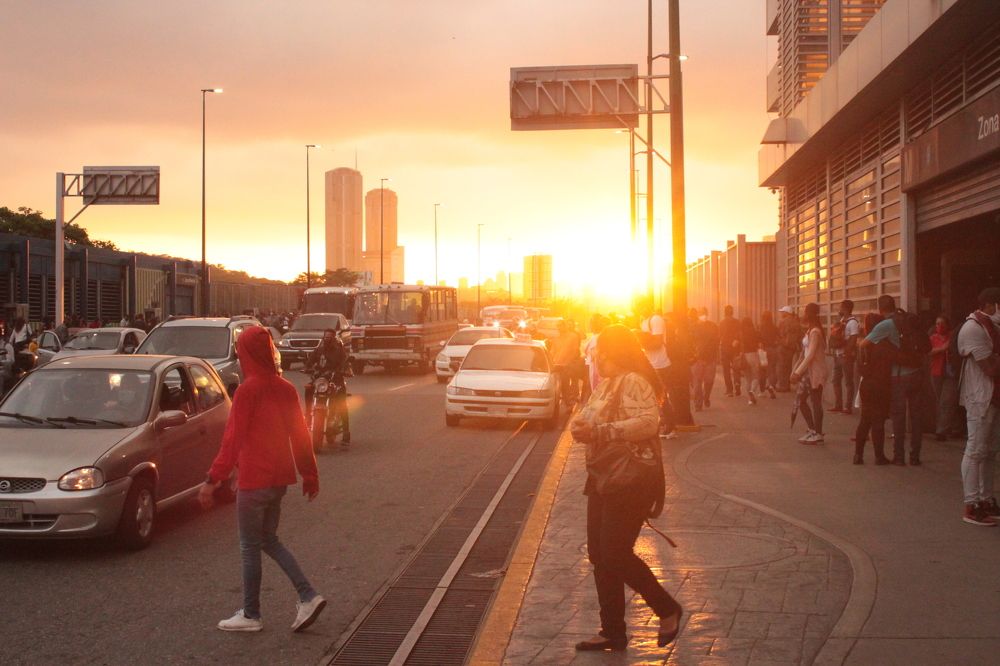 atardecer