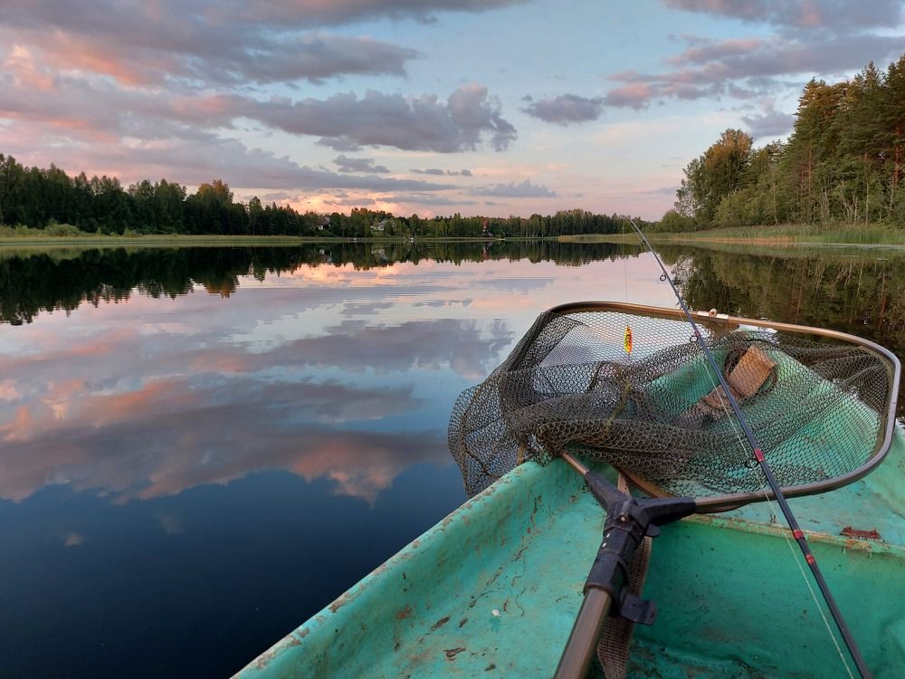На воде
