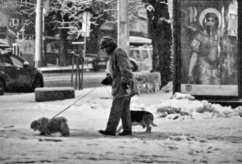 The angel is watching