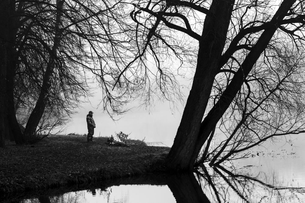 Рыбак в тумане