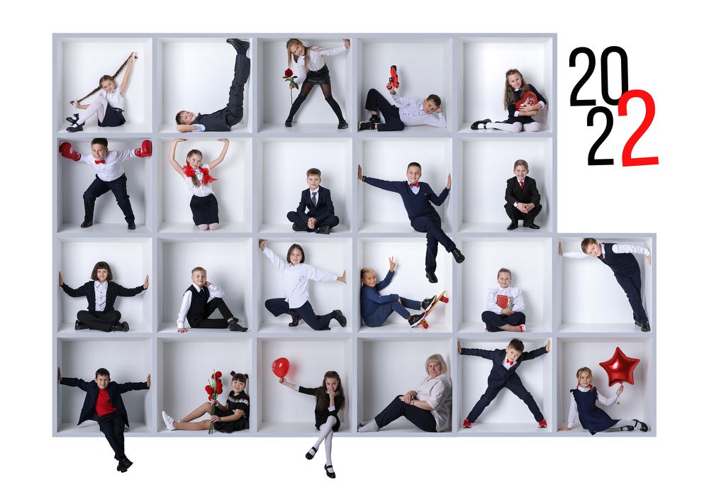 фото в кубе