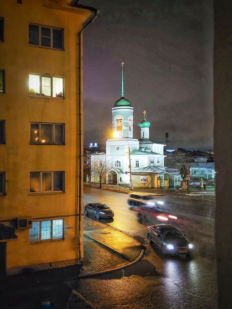 Вид из окна гостиницы