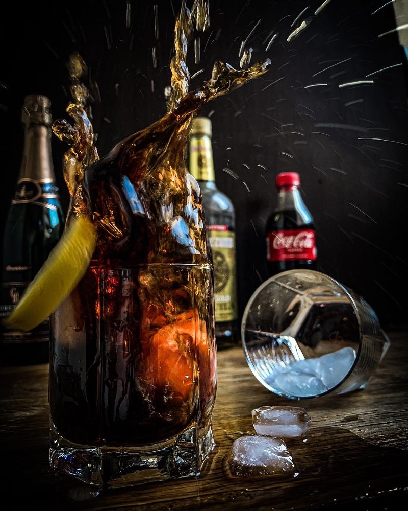 whiskey with cola