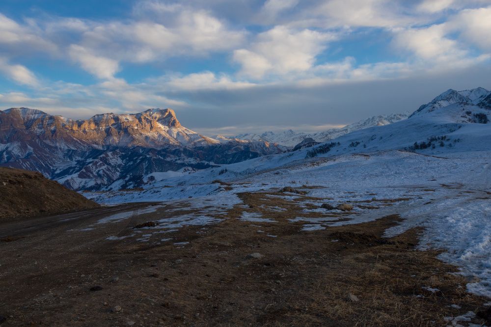 Вечер в горах