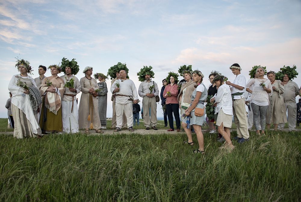 Shortest night celebration Baltic traditions