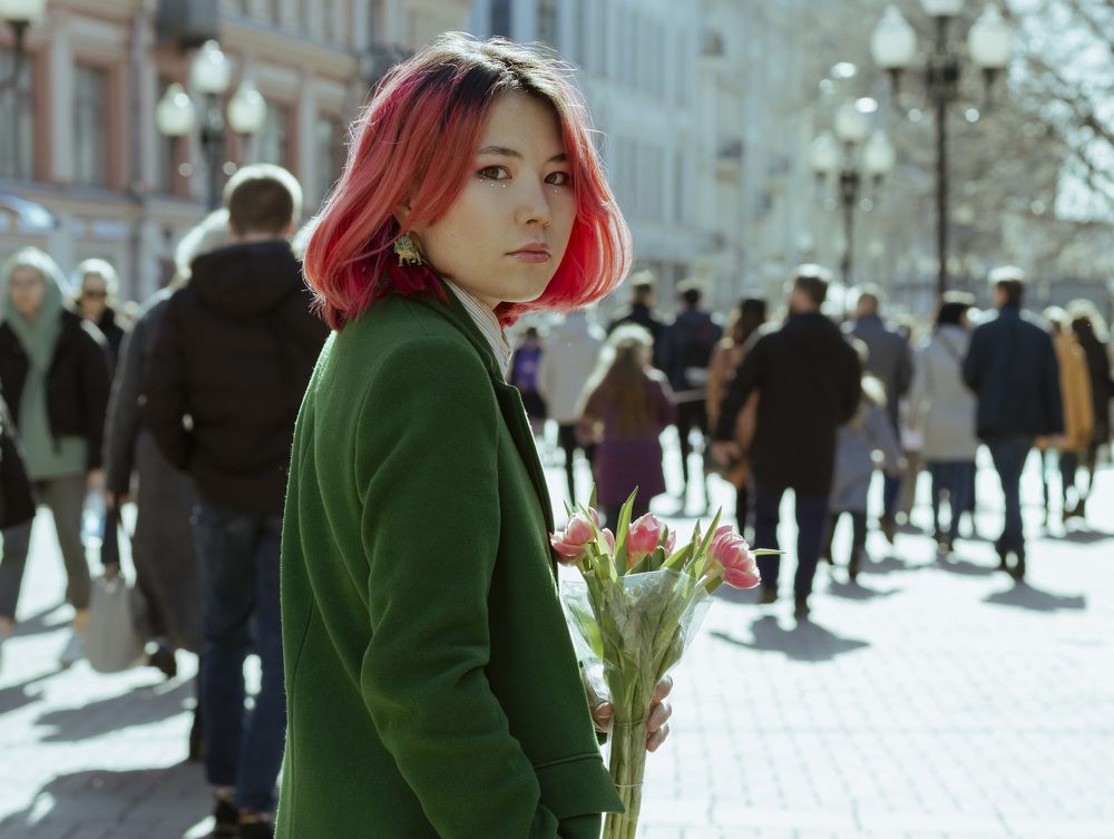 Цветок в толпе