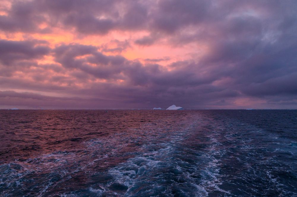 Sunset for Antarctica
