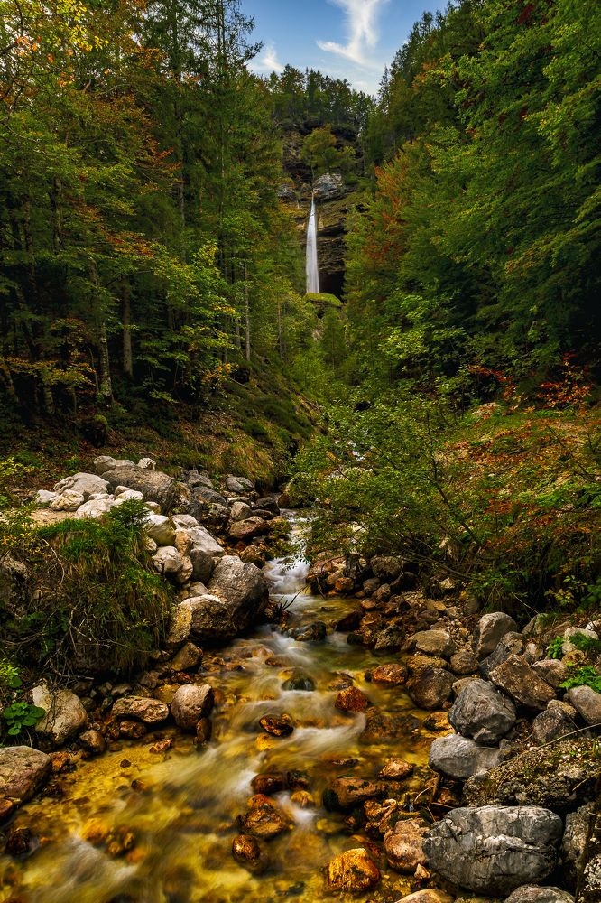 Waterfall Peričnik Slovenia