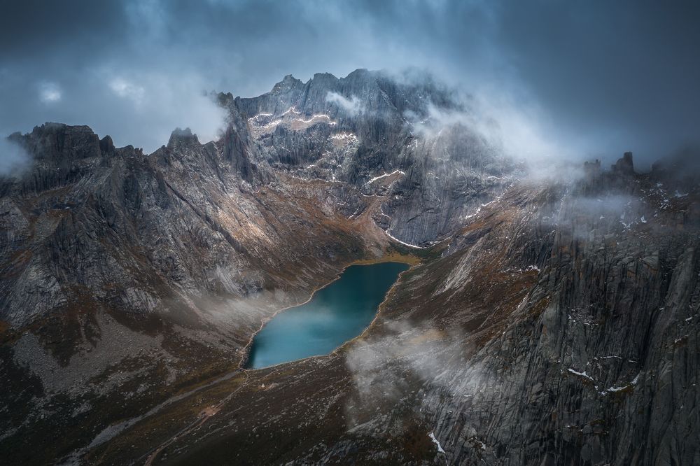 The last tear between the hills