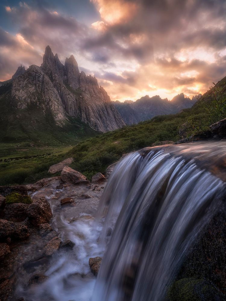 Sunset on Holy Mountain