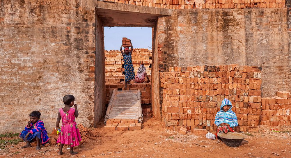 Life in a brick field