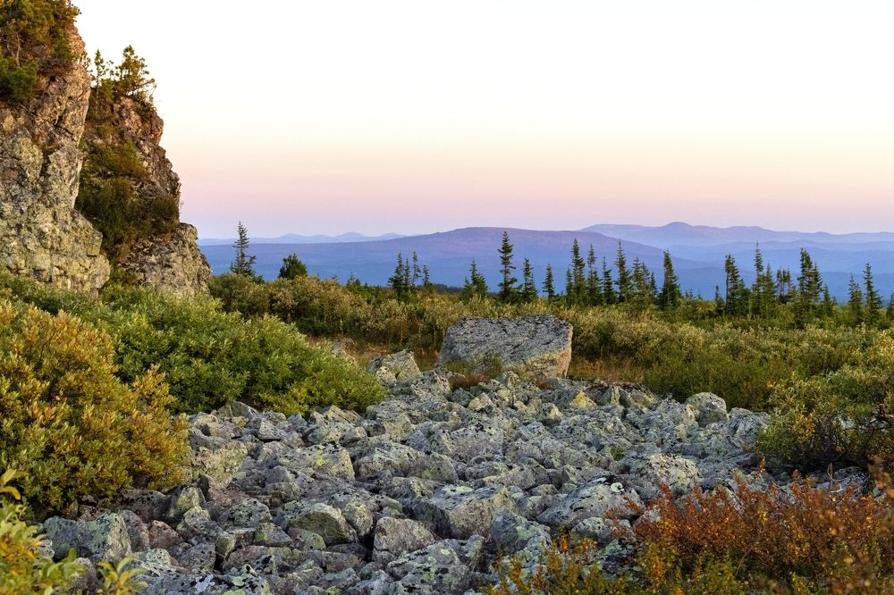 Утро в горах