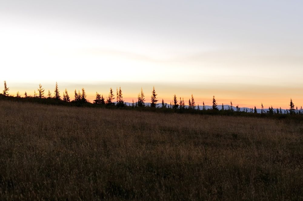 Вечер в горах