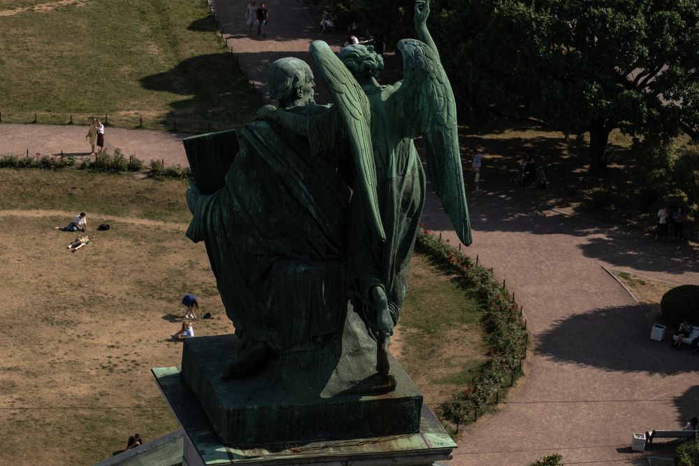 Вид с Исаакиевского собора