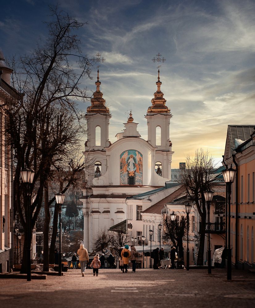 Весенний город