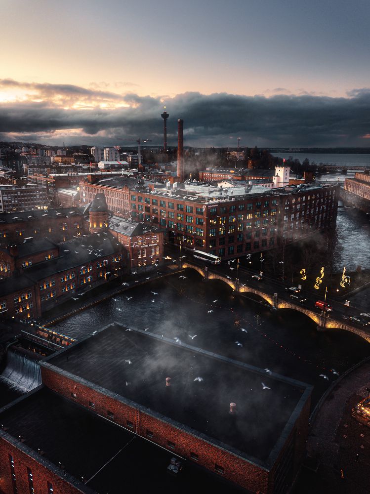 The magic foggy day in Tampere