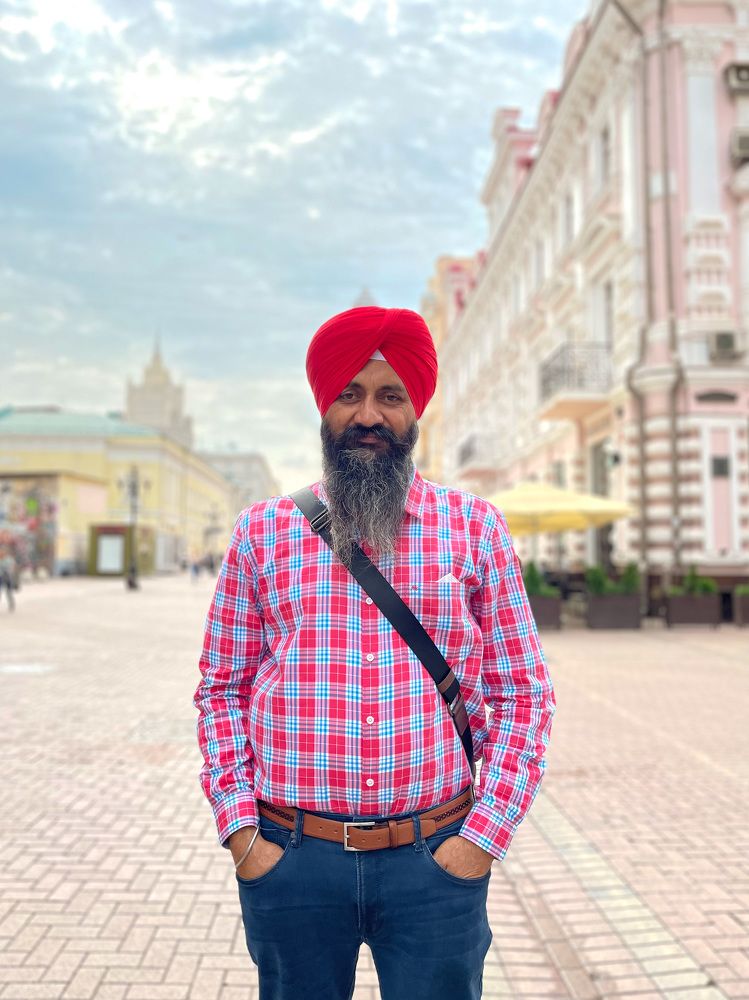 Sukhvinder Singh in Moscow