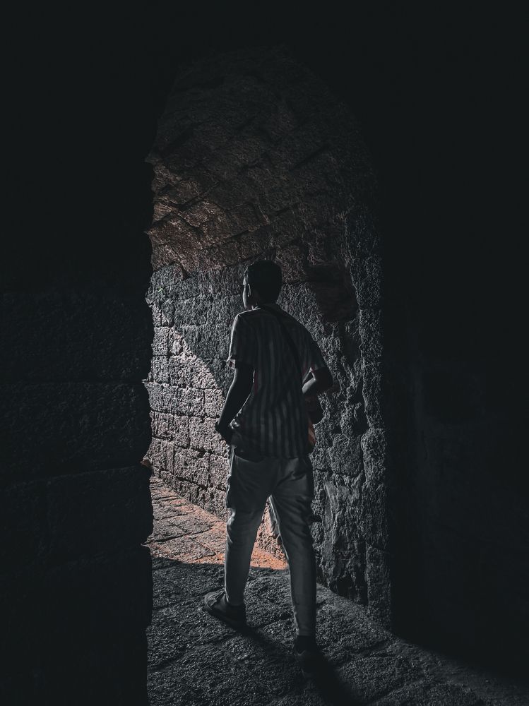 Walk as if we are entering into the space