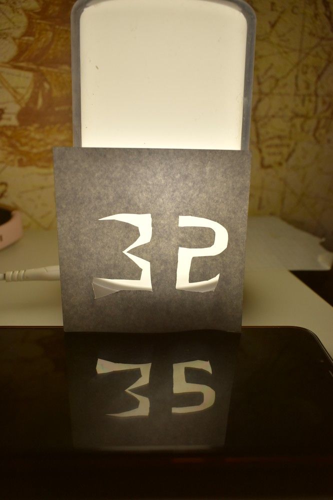 35световое отражение