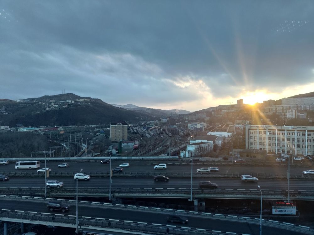 Городской рассвет