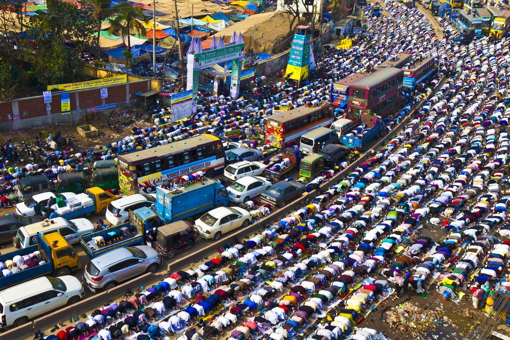 Jumma prayer at Istama