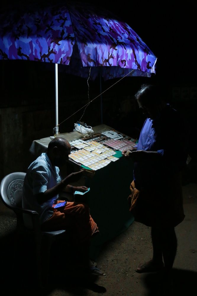 Hopefully with blue light....