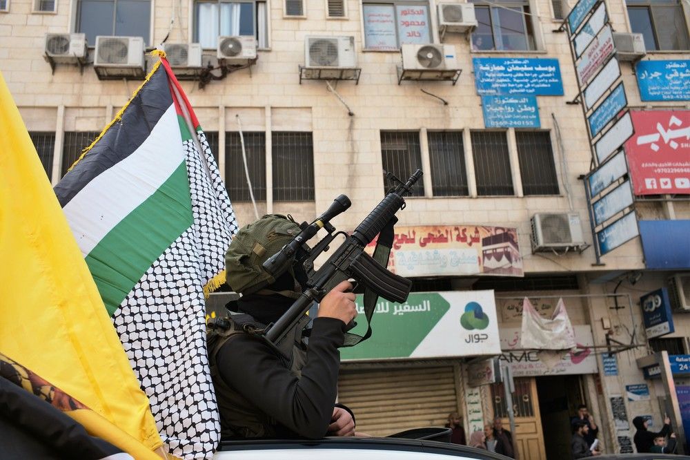 Palestinian fighter / Палестинский боец