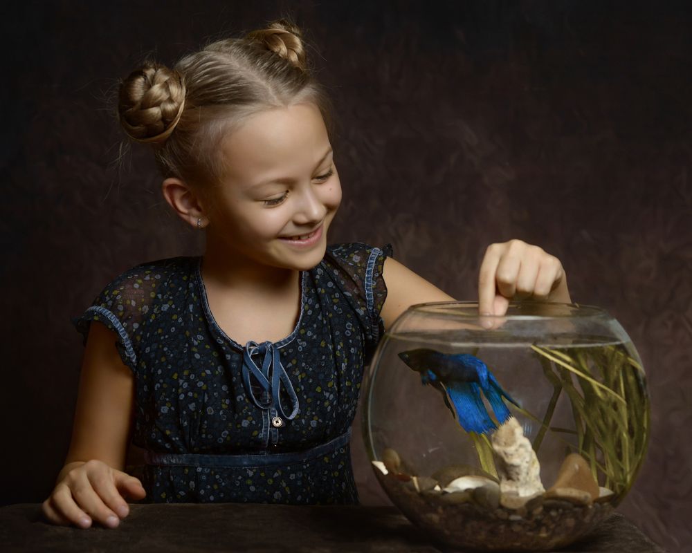 Рыбка, которая исполняет желания.