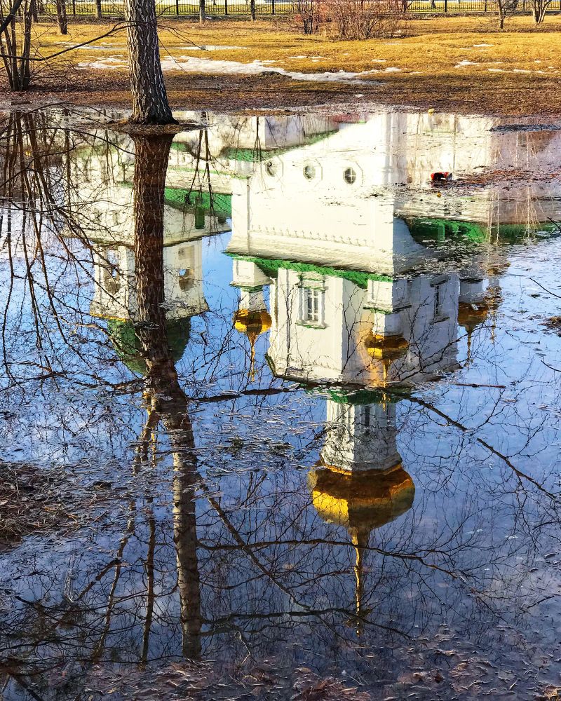Весеннее отражение…