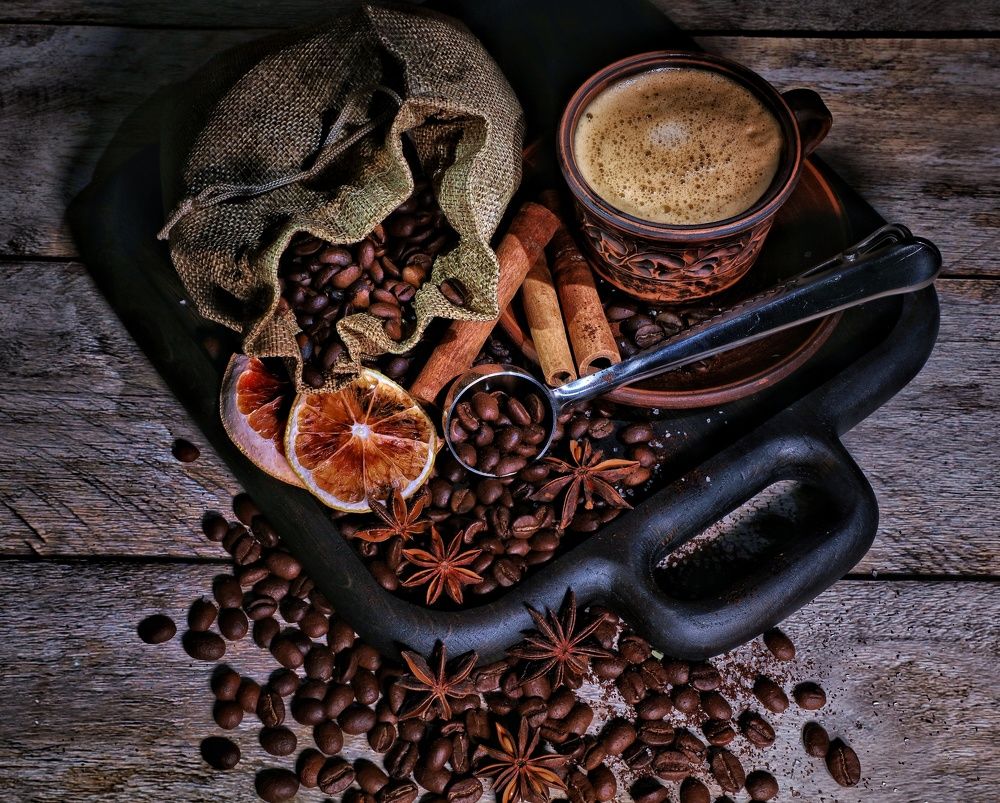 Кофе,корица, бадьян и немного сумерек
