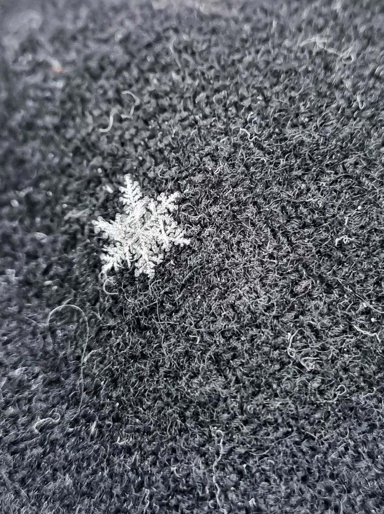 Снежинка на рукаве